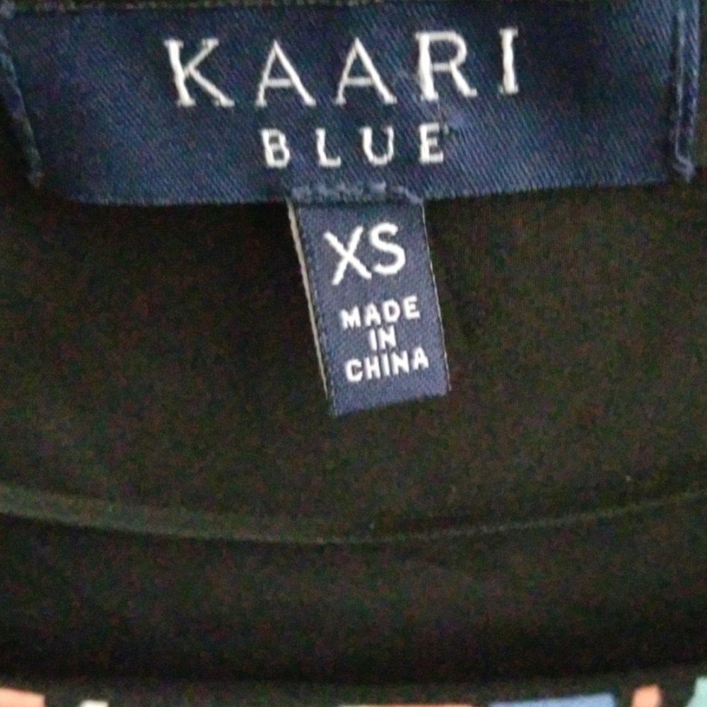 New-Kaari Blue Print Dress - Picture 4 of 6